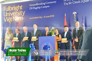 Lễ khởi công xây dựng trụ sở chính đại học Fulbright Việt Nam